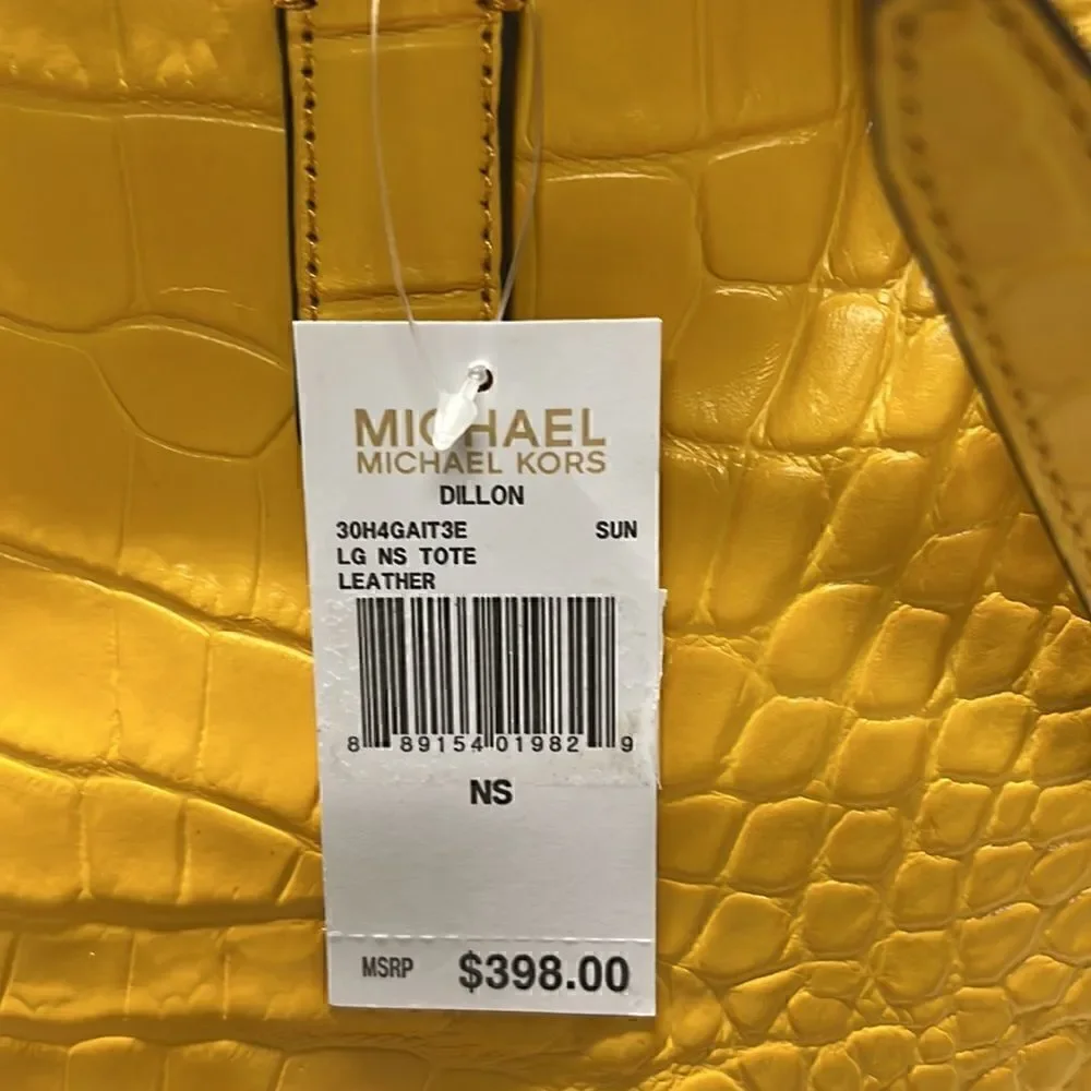 🎁NWT! MICHAEL KORS DILLON Large NS TOTE Handbag Msrp:$398.00